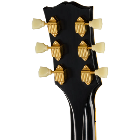 Gibson LPB54VOEBGH1 1954 Les Paul Custom Staple Pickup Reissue VOS, Ebony