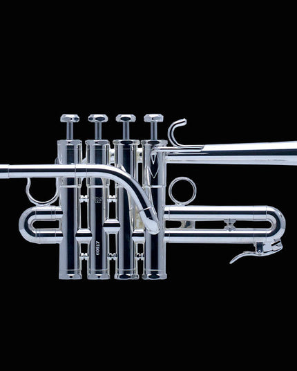 Schilke A/Bb Silver Piccolo Trumpet Outfit