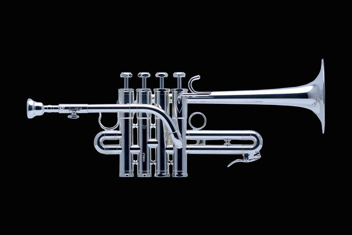 Schilke A/Bb Silver Piccolo Trumpet Outfit