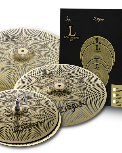 Zildjian L80 Low Volume Cymbal Pack - LV468