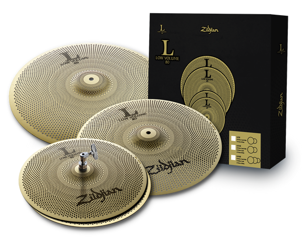 Zildjian L80 Low Volume Cymbal Pack - LV468