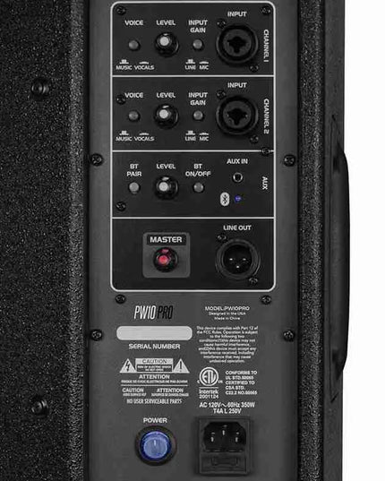 Powerwerks PW10PRO 1000W 10" Powered Speaker