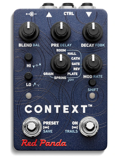 Red Panda CONTEXT2 Reverb Pedal