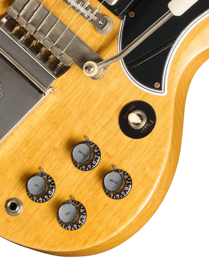 Gibson SGSR6426LE23269 64 SG Standard Korina Antique Natural Maestro Vibrola VOS NH