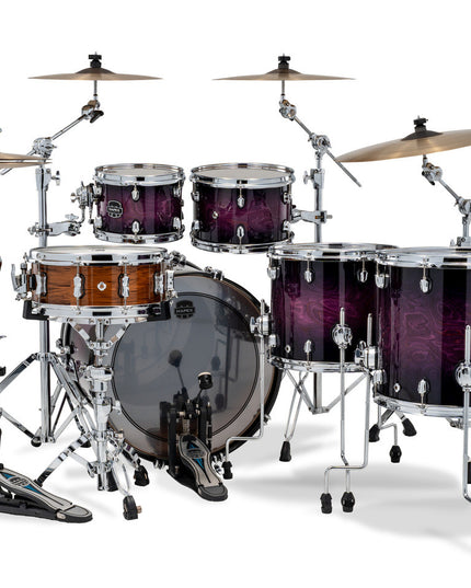 Mapex Saturn VI Studioease 5 Piece Shell Pack Without Snare Royal Purple Burst