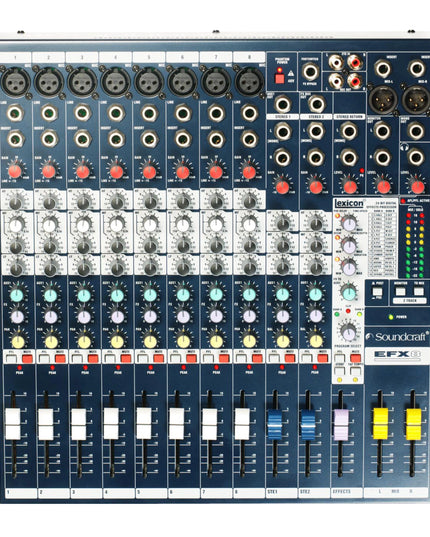 Soundcraft EFX8 Mixing Board w/Lexicon FX *