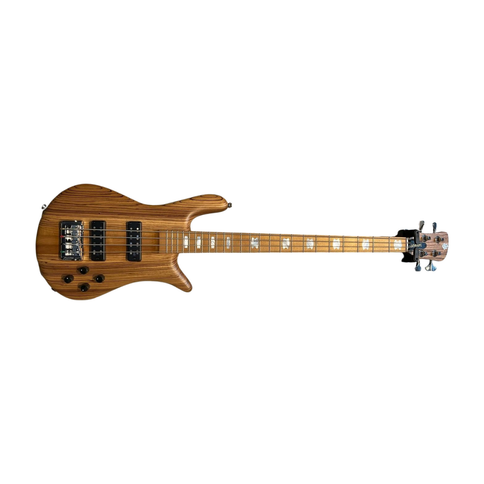Spector Euro 4 RST Zebrawood Natural Matte Electric Bass