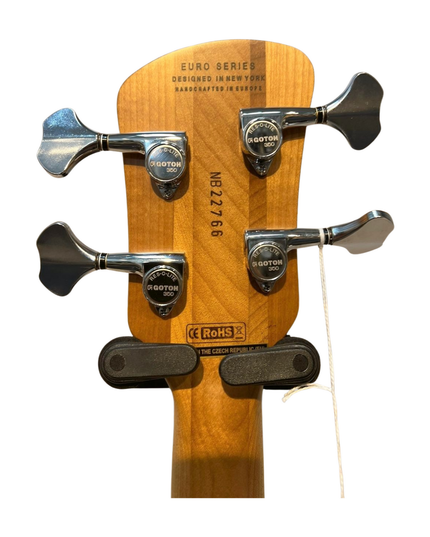 Spector Euro 4 RST Zebrawood Natural Matte Electric Bass
