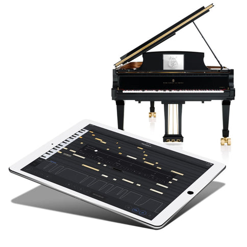 Steinway Model B Spirio Record 6'11" Grand Piano Ebony Polish