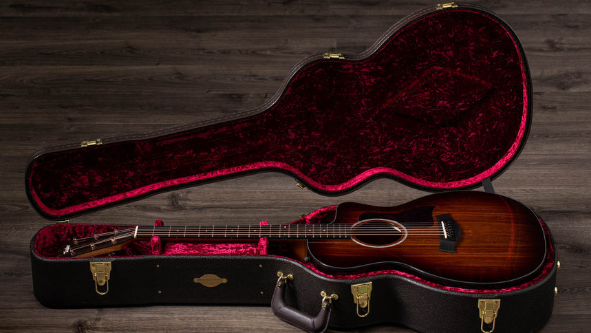 Taylor 224ce-K DLX Grand Auditorium Hawaiian Koa Acoustic-Electric Guitar
