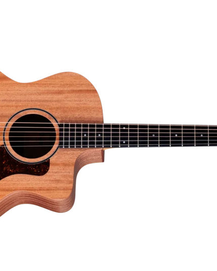 Taylor Grand Auditorium A/E Guitar Natural Mahogany Top, Sapele Back and Sides, Maple Neck, Ebony Fingerboard