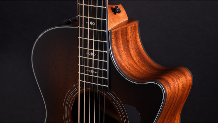 Taylor 362ce 12-String 12-Fret Grand Concert Acoustic-Electric Guitar Shaded Edgeburst