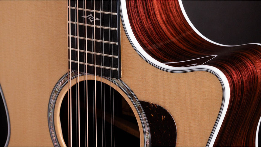 Taylor 454ce 12-String Acoustic-Electric Guitar Natural