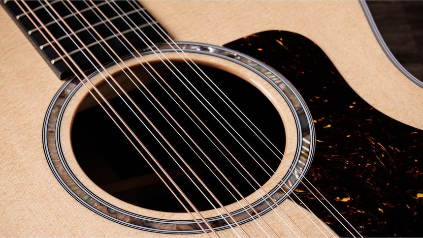 Taylor 454ce 12-String Acoustic-Electric Guitar Natural
