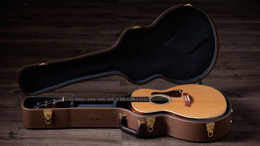 Taylor Gold Label 814e Hawaiian Koa Golden Brown Sunburst Top Natural Back/Sides