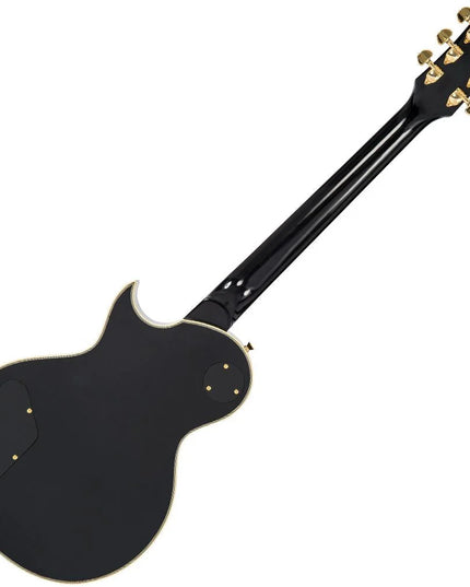 Vintage V100PBB V100P Reissued Electric Guitar Boulevard Black