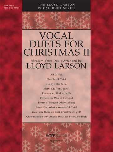 Vocal Duets for Christmas II - Book and Accomp. CD