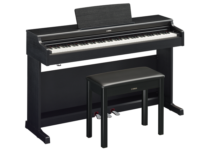 Yamaha YDP165B Black Walnut Arius Traditional Console Digital Piano