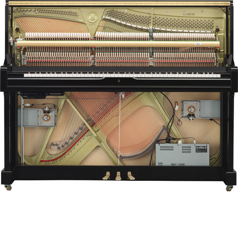Yamaha 48" TransAcoustic Upright Piano Polish Ebony