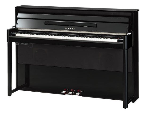 Yamaha AvantGrand Upright Piano Polish Ebony