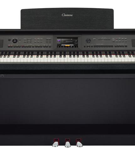 Yamaha CVP805PE Clavinova Ensemble Piano Polish Ebony