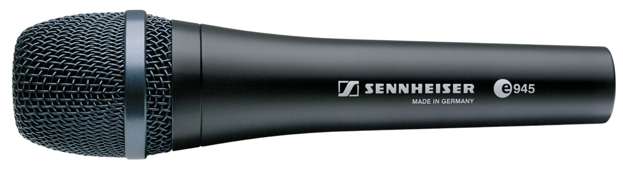 Sennheiser Handheld microphone (supercardioid, dynamic) with 3-pin XLR-M. Includes (1) MZQ 800 clip and (1) carrying pouch (11.6 oz)