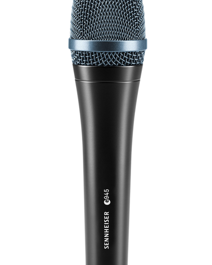 Sennheiser Handheld microphone (supercardioid, dynamic) with 3-pin XLR-M. Includes (1) MZQ 800 clip and (1) carrying pouch (11.6 oz)