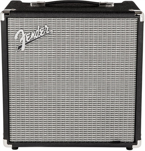 Fender Rumble 25 Black and Silver 25 watts Combo Bass Amp