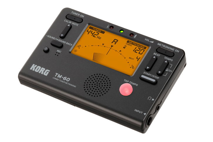 Korg TM60BK Korg TM-60 BK Combo Tuner Metronome (Black)