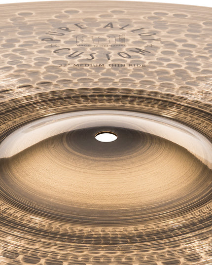 Meinl Cymbals Pure Alloy Custom Medium Thin Ride - 22"