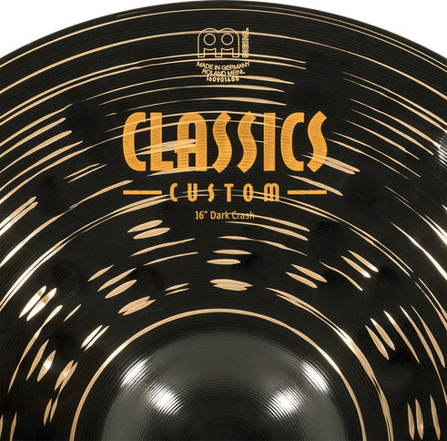 Meinl Cymbals Classics Custom Dark Crash - 16"