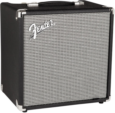 Fender Rumble 25 Black and Silver 25 watts Combo Bass Amp