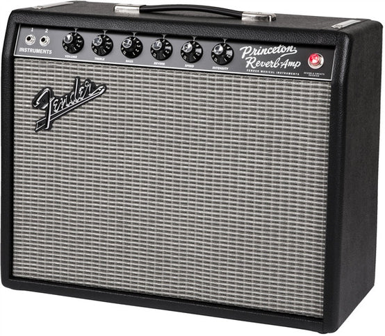 Fender '65 Princeton Reverb Black and Silver 12 watts
