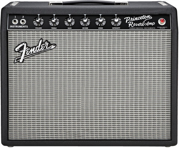 Fender '65 Princeton Reverb Black and Silver 12 watts