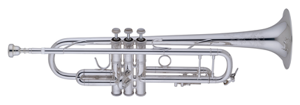 Bach 190S43 Professional Stradivarius Bb Trumpet Silver Plated