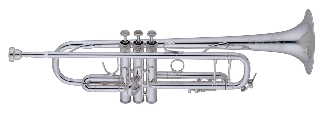 Bach 190S43 Professional Stradivarius Bb Trumpet Silver Plated