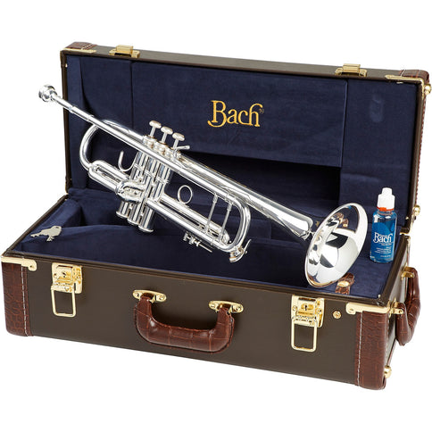 Bach 180S37 Stradivarius Series Professional Bb Trumpet Silver