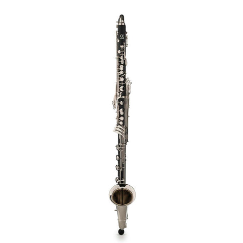 BACKUN BCLBBALPHACNKABS Backun Alpha Bass Clarinet, Low C, Nickel Keys, 2-Piece Neck, ABS Hardshell Case