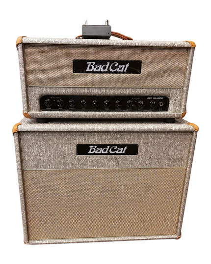 Bad Cat 38-Watt Jet Black Head and Cab Fawn Guitar Amp
