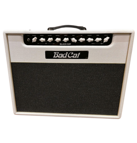 Bad Cat Black Cat Combo Guitar Amp Custom White