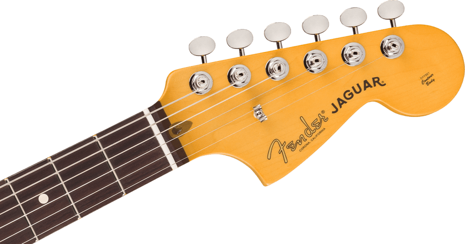 Fender American Professional Classic Jaguar, Rosewood Fingerboard, Faded Sherwood Green Metallic
