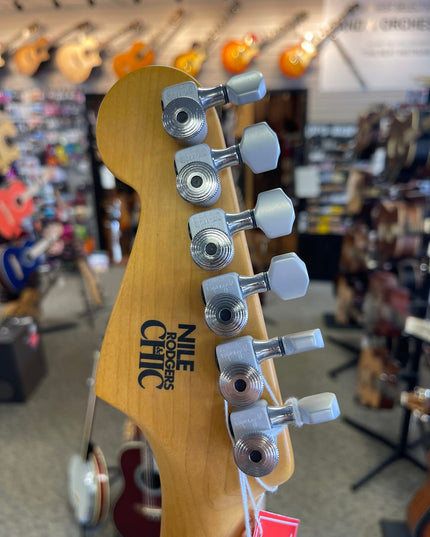 Nile Rodgers Strat Electric Guitar Olympic White