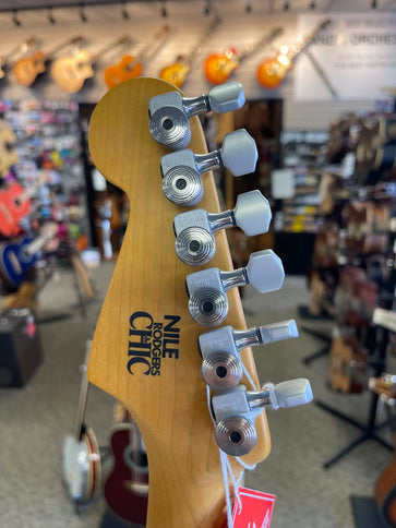 Nile Rodgers Strat Electric Guitar Olympic White