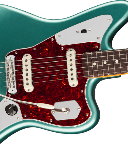 Fender American Professional Classic Jaguar, Rosewood Fingerboard, Faded Sherwood Green Metallic