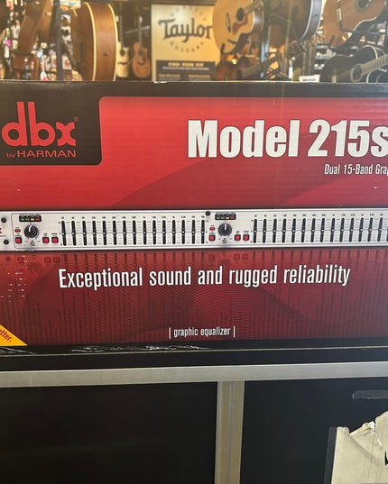 DBX 215S Dual Channel 15-Band Equalizer