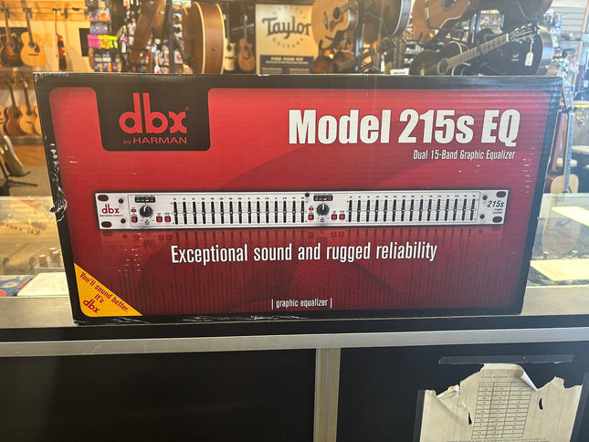 DBX 215S Dual Channel 15-Band Equalizer