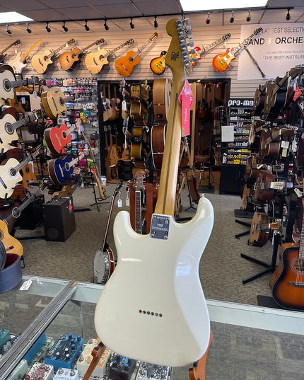 Nile Rodgers Strat Electric Guitar Olympic White