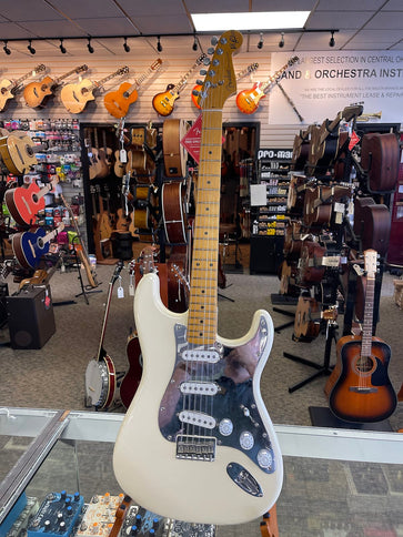 Nile Rodgers Strat Electric Guitar Olympic White