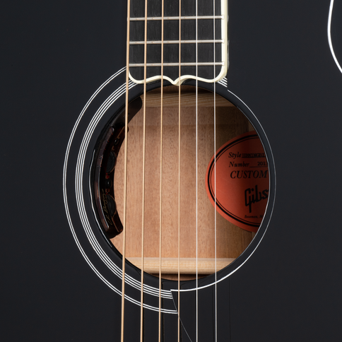 Gibson Hummingbird Custom Acoustic-Electric Guitar Ebony