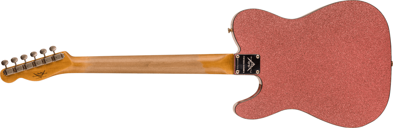 Fender Limited Edition CuNiFe Telecaster Custom Journeyman Relic Aged Champagne Metallic